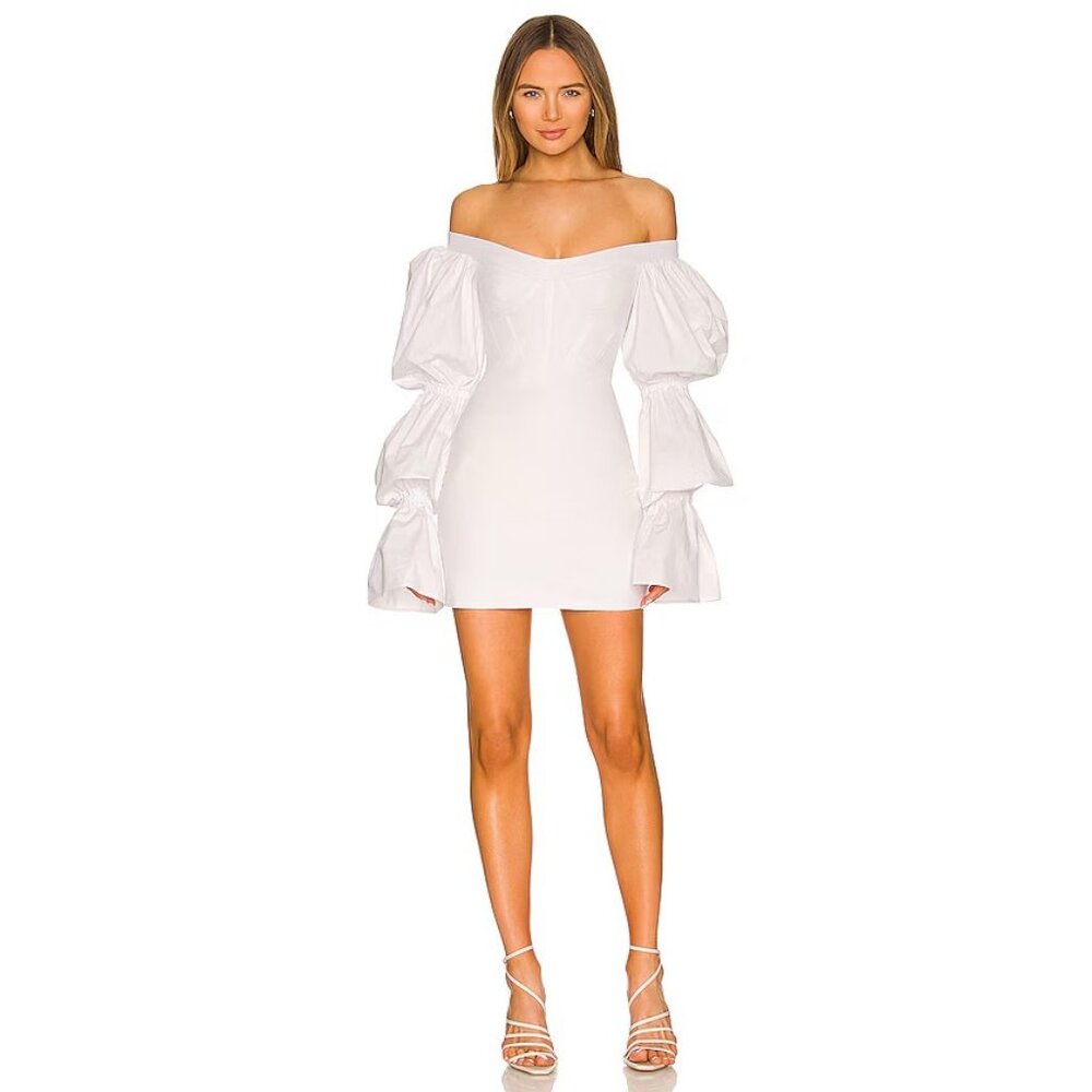 Natalie Rolt Kenzy Mini Dress White